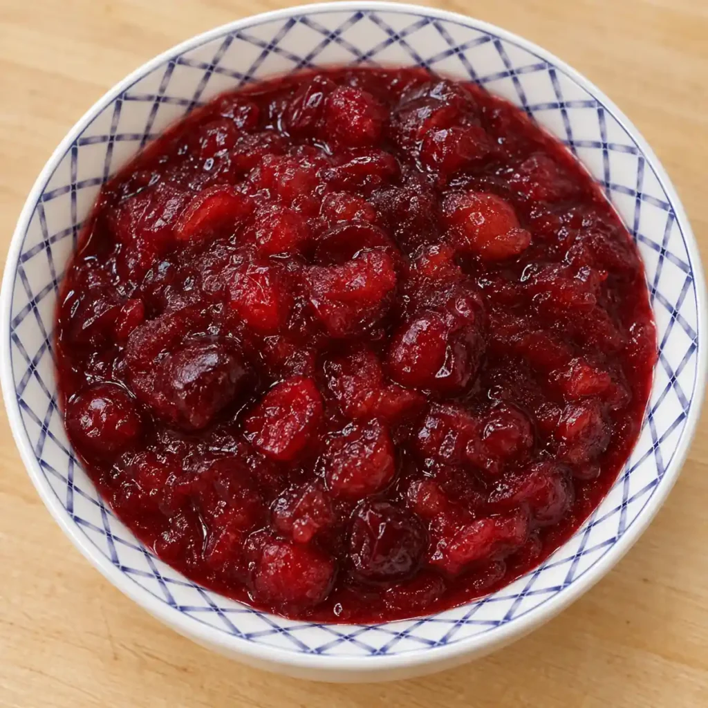 Homemade Cranberry Sauce with Fresh or Frozen Cranberries