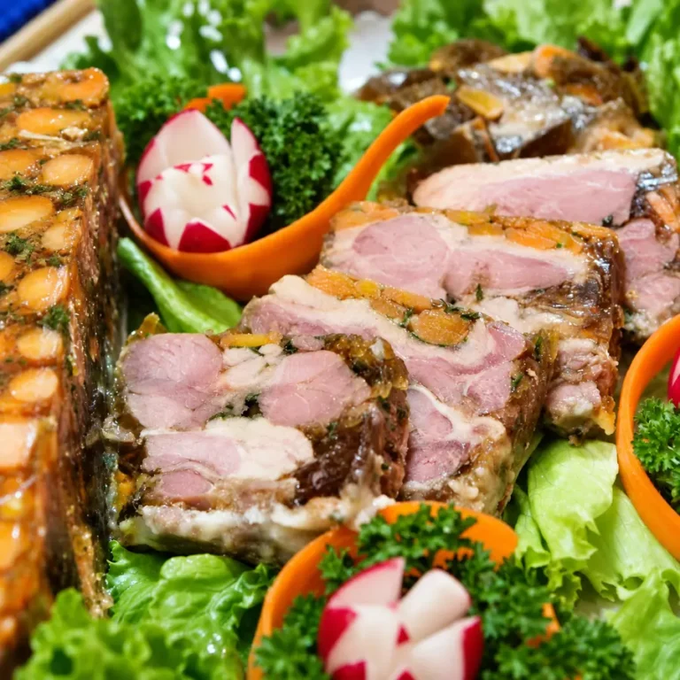 Duck Aspic Terrine with Port Wine
