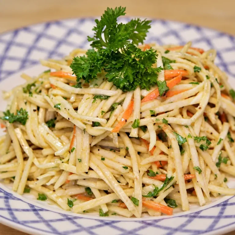 Easy Celery Root Remoulade Without Mayonnaise