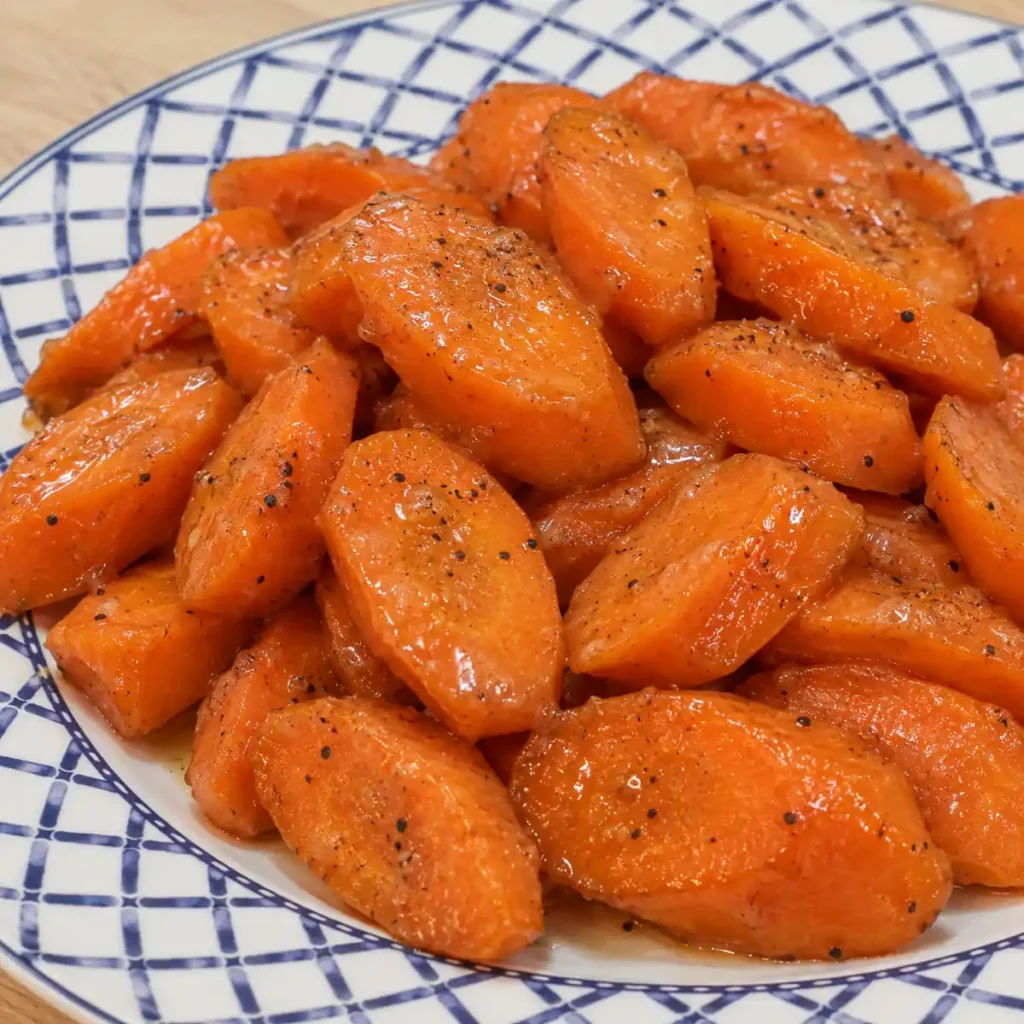 Maple-Glazed Carrots in One Skillet