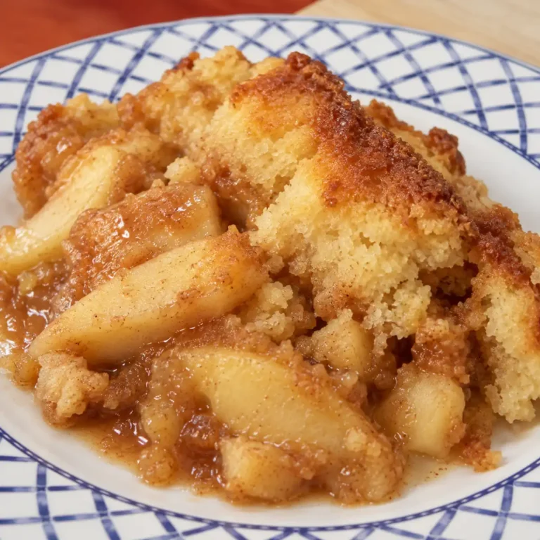 Pouding aux pommes et sauce &agrave; la cassonade