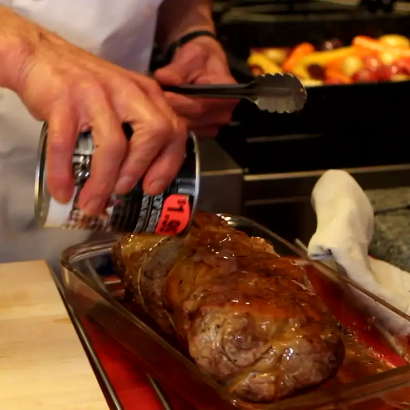 roti de porc glace a lerable, &eacute;tape 4