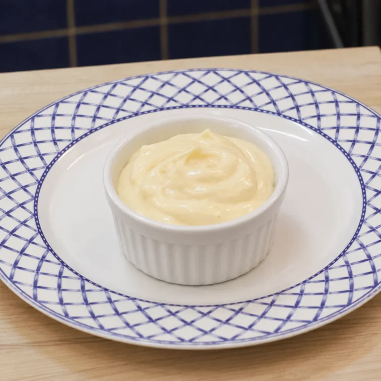 Sauce mayonnaise sucrée facile pour tremper