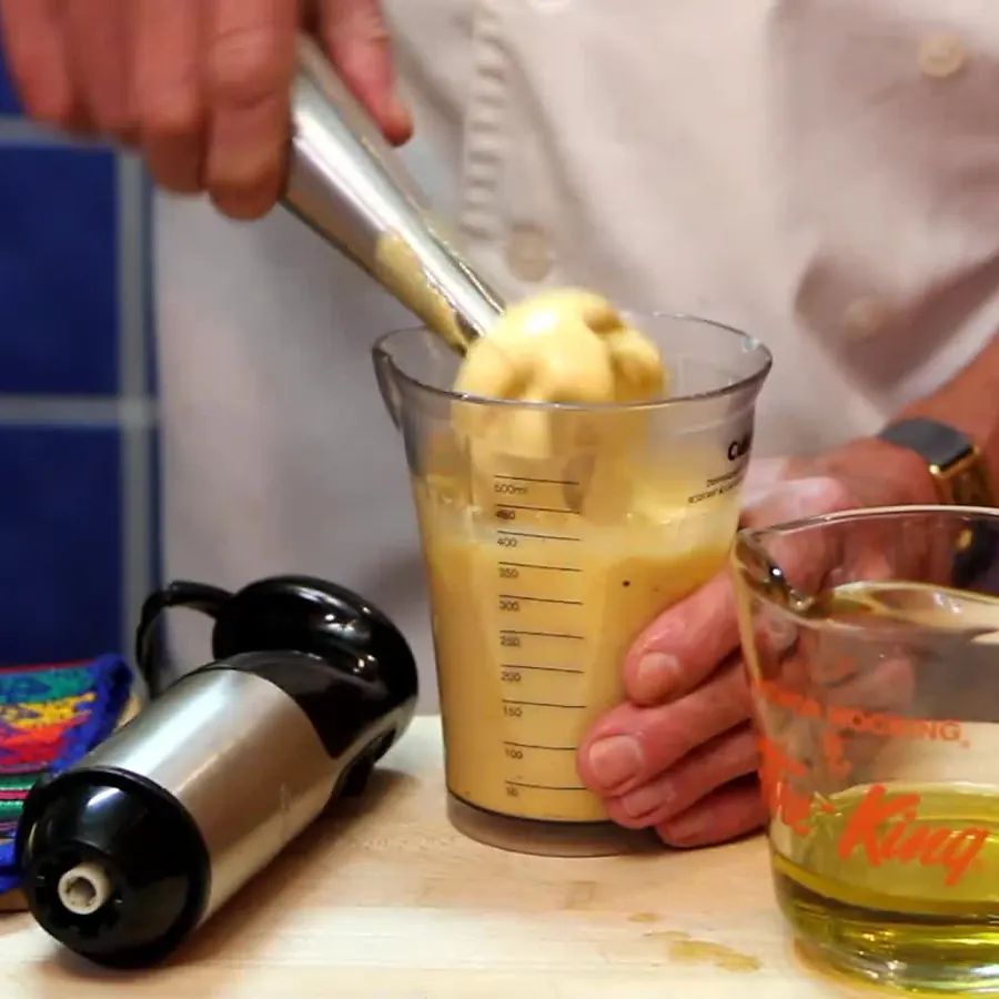shrimp cocktail dijon mayonnaise, étape 4