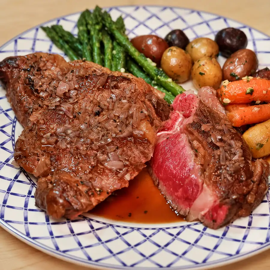 Steak sauce marchand de vin classique