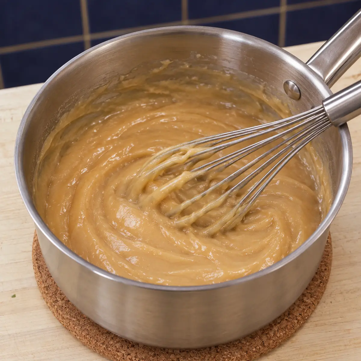tarte au sirop derable cremeuse, étape 3