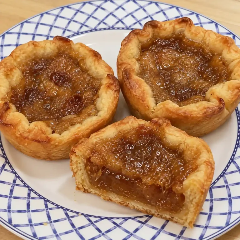 Tartelettes au beurre canadiennes, pâte maison