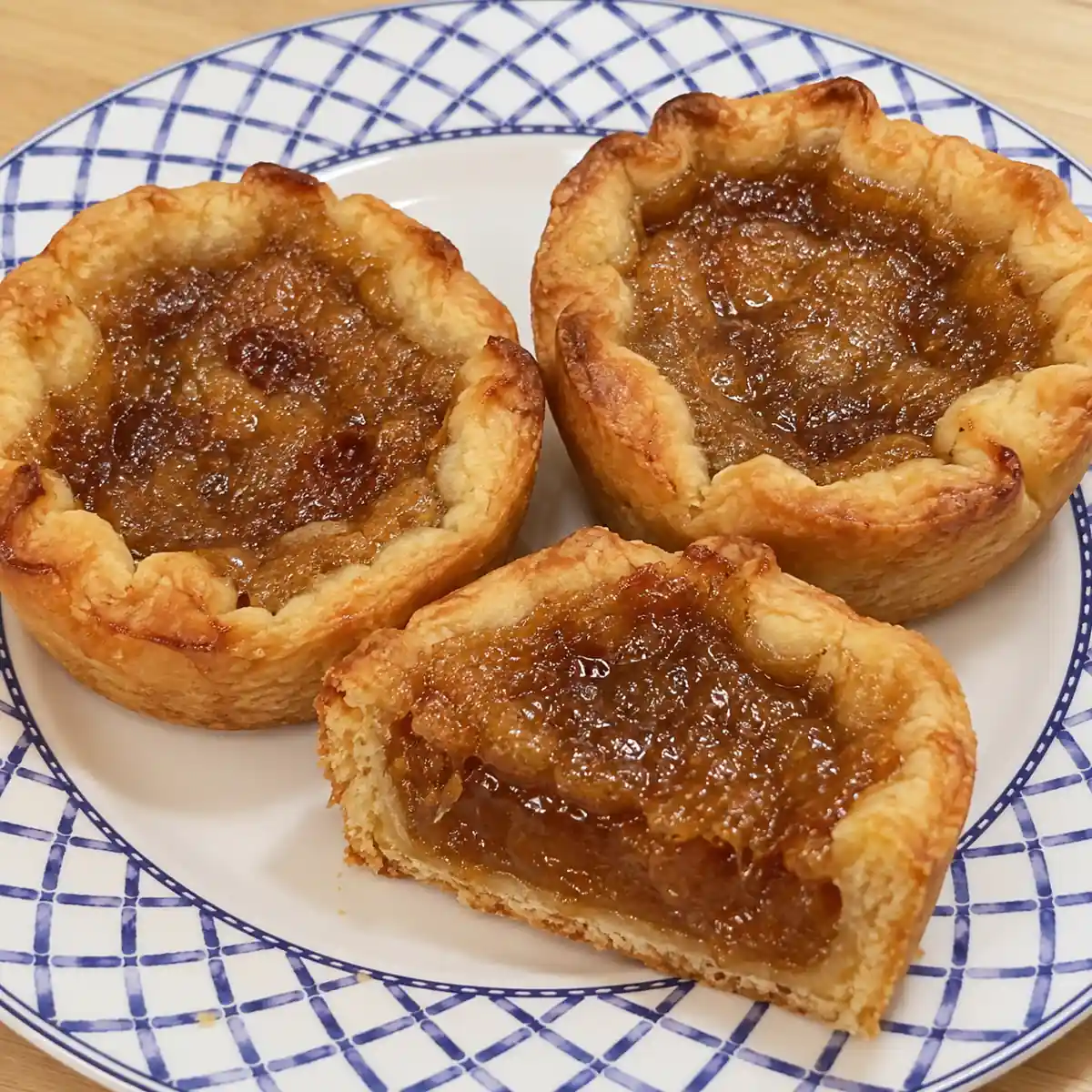 tartelettes au beurre canadiennes, plat fini