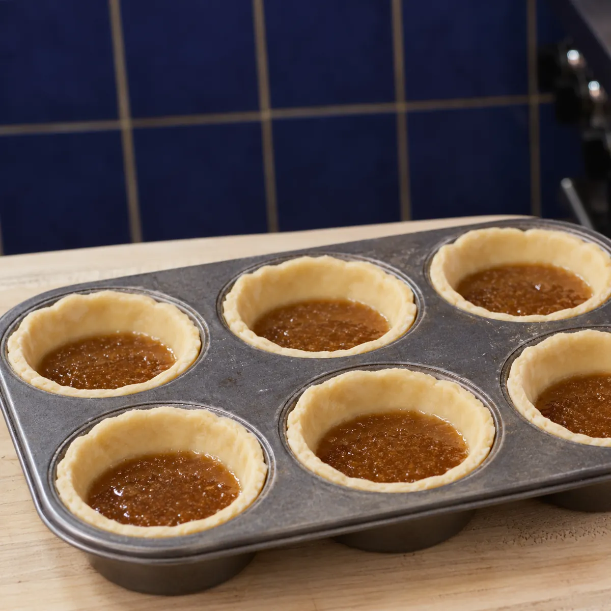 tartelettes au beurre canadiennes, étape 3