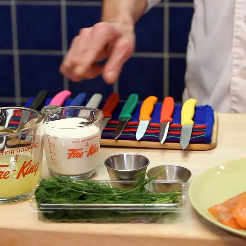 terrine saumon frais mayonnaise aneth, ingredients