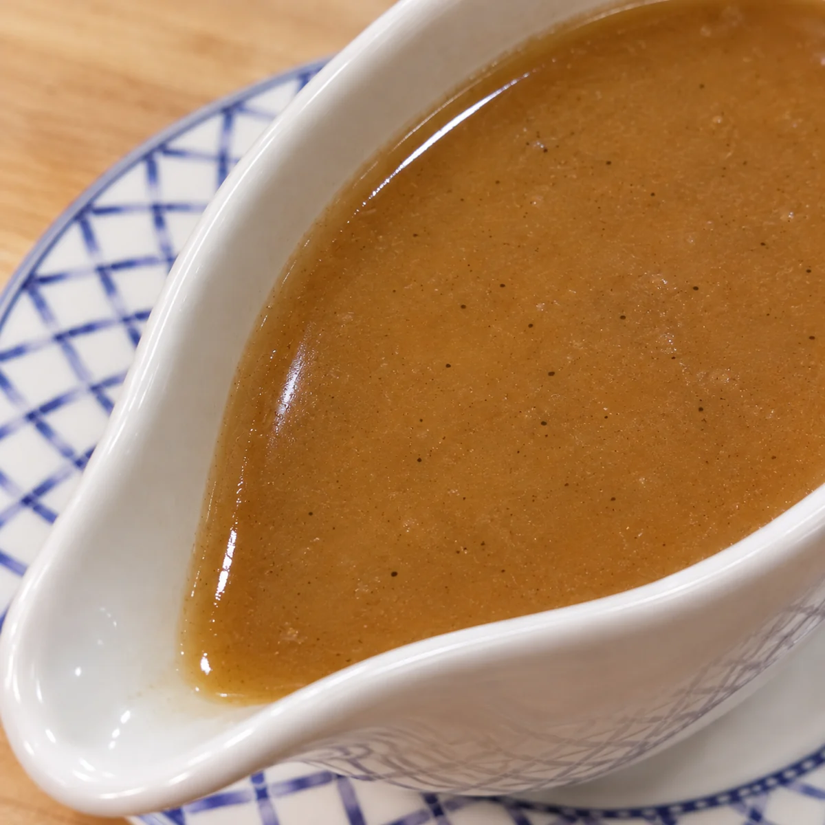turkey gravy without drippings, finished dish