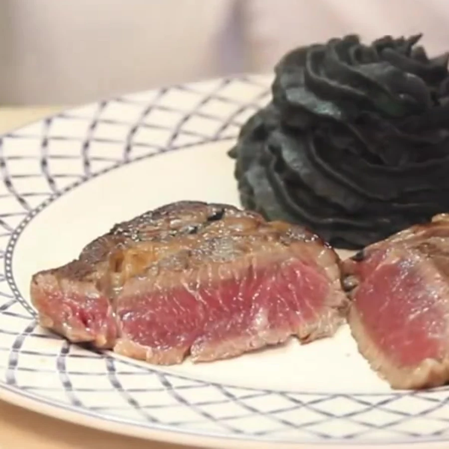 black garlic steak, step 8