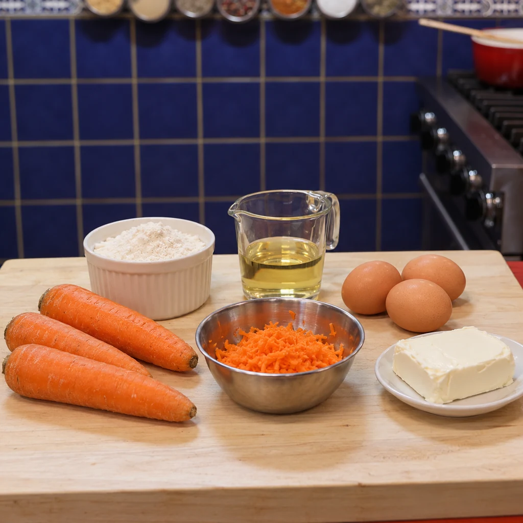 carrot cake cream cheese frosting, ingredients
