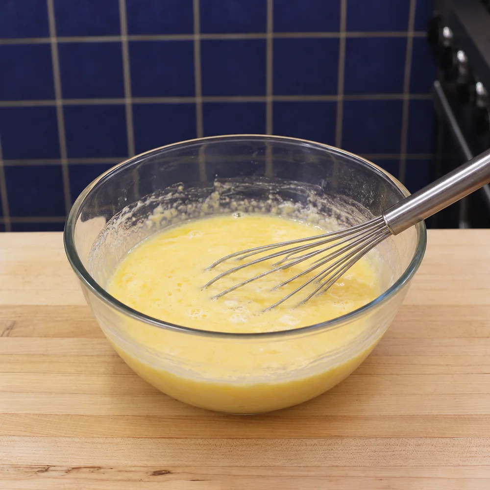 casserole mais sans melange boite, étape 1