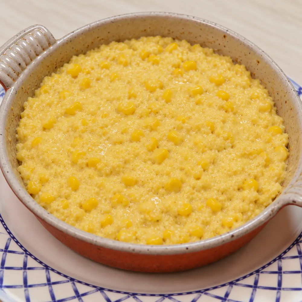 casserole mais sans melange boite, étape 2