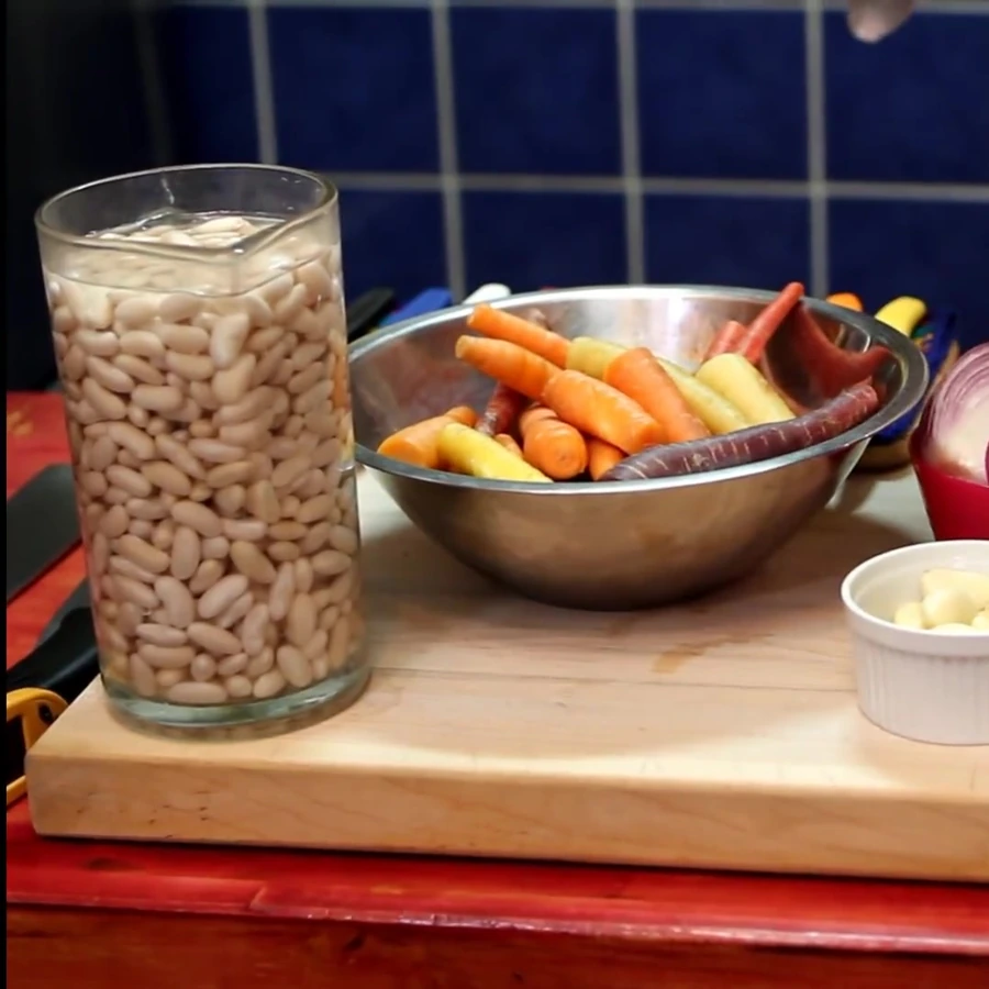 chicken cassoulet, ingredients