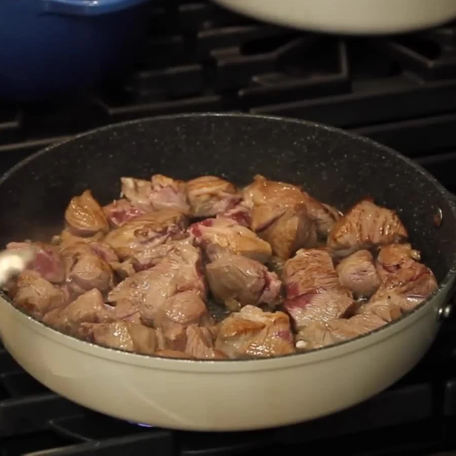 coconut lamb curry, step 3