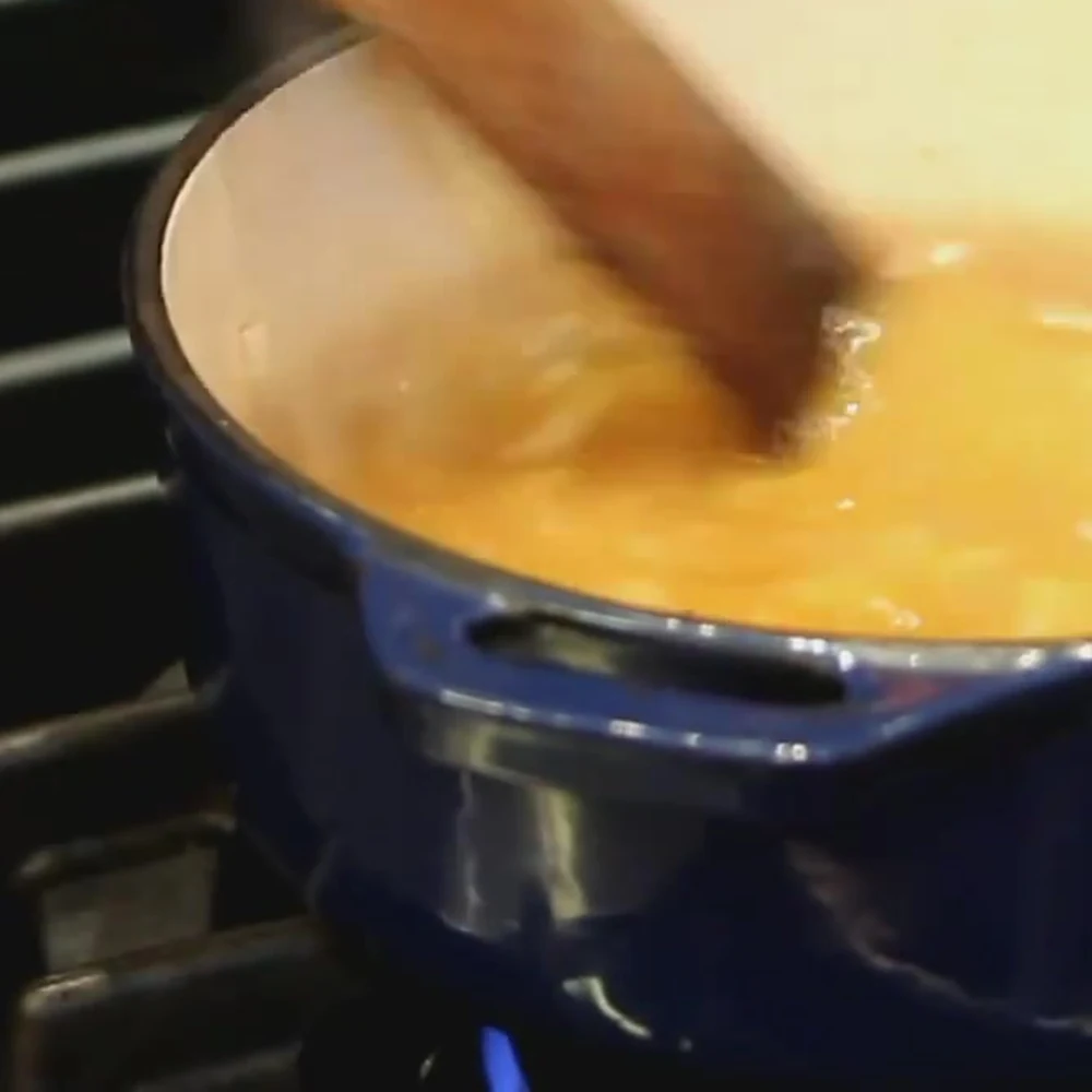 cream of asparagus soup, step 1