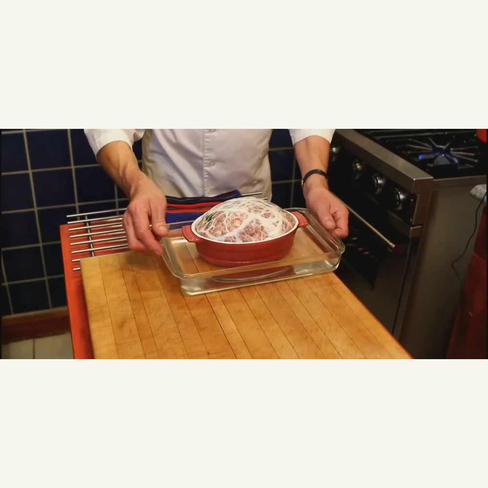 duck pate country terrine, step 5