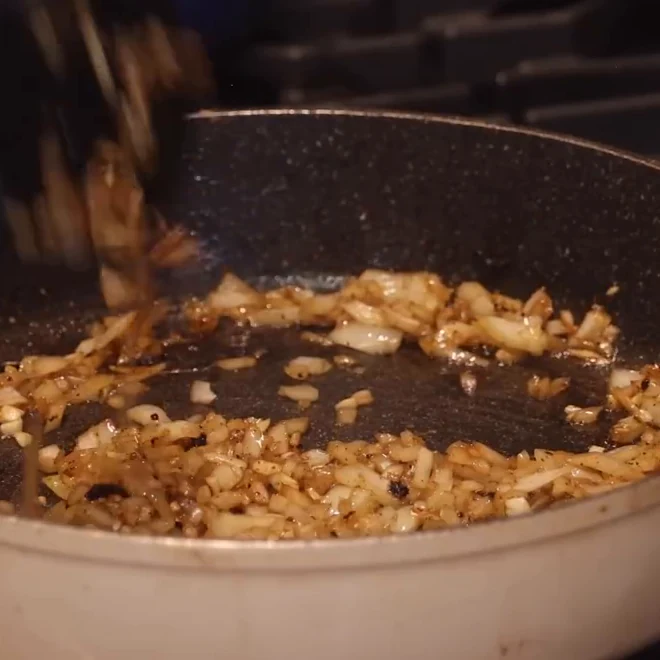 fusilli cremeux poulet bacon parmesan, étape 4