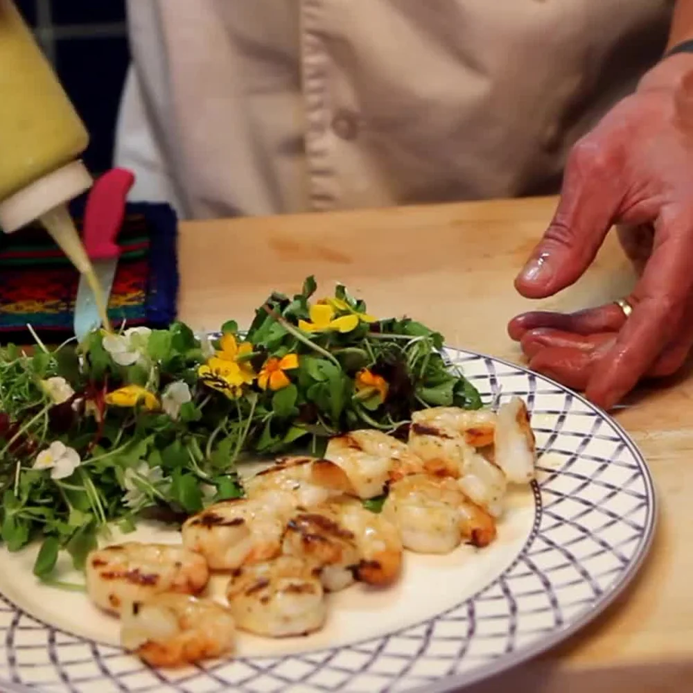 greek shrimp skewers lemon oregano, step 6
