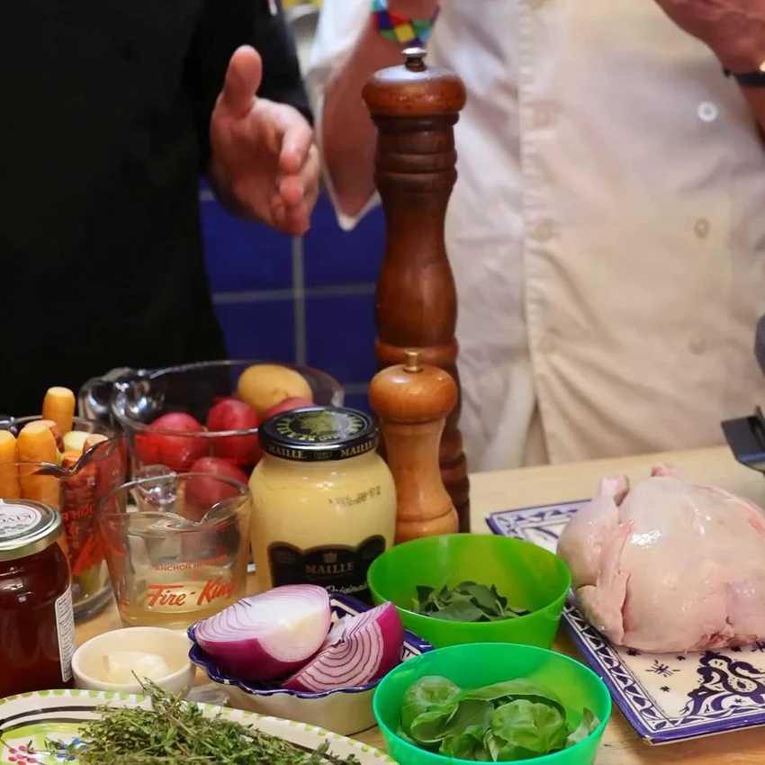 honey mustard herb butterfly chicken, ingredients
