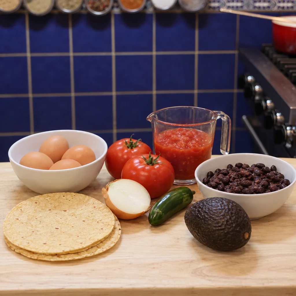 huevos rancheros, ingredients