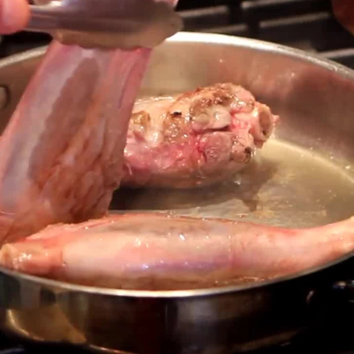 jarrets agneau betteraves puree patates douces, étape 1
