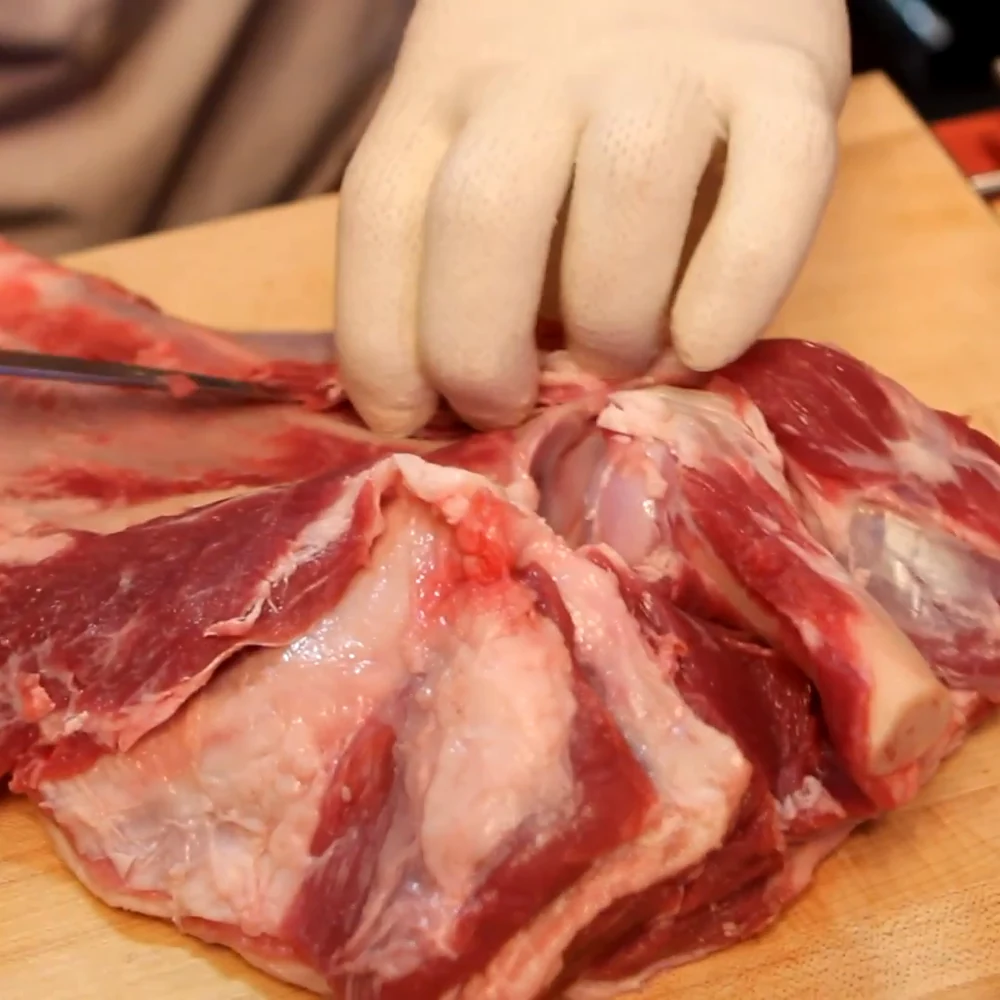 lemon herb roast lamb shoulder, step 1