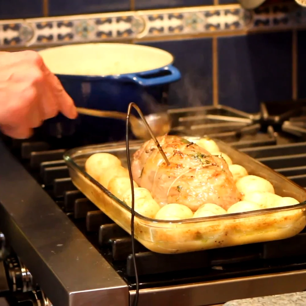 lemon herb roast lamb shoulder, step 8