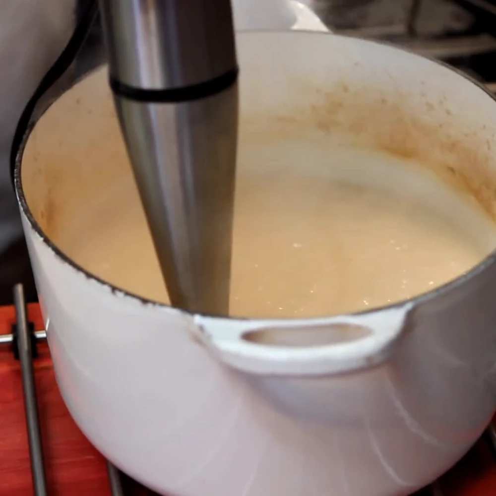 potage soissonnais haricots blancs carottes, étape 5