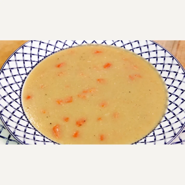 Creamy White Bean Soup with Carrots (Potage Soissonnais)