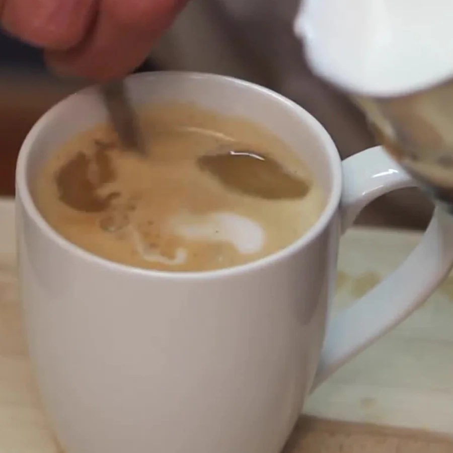 pumpkin spice latte, step 6