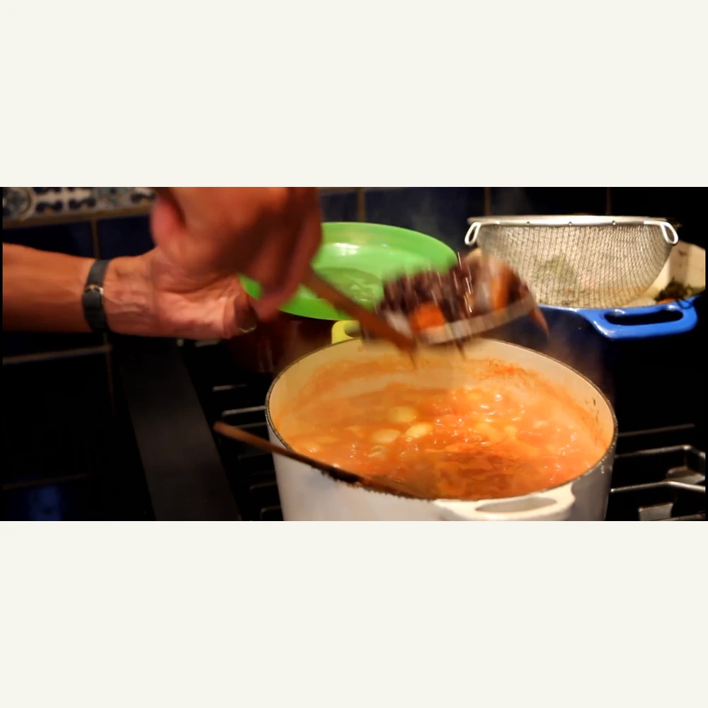 ragout de porc aux haricots noirs facon cubaine, étape 5