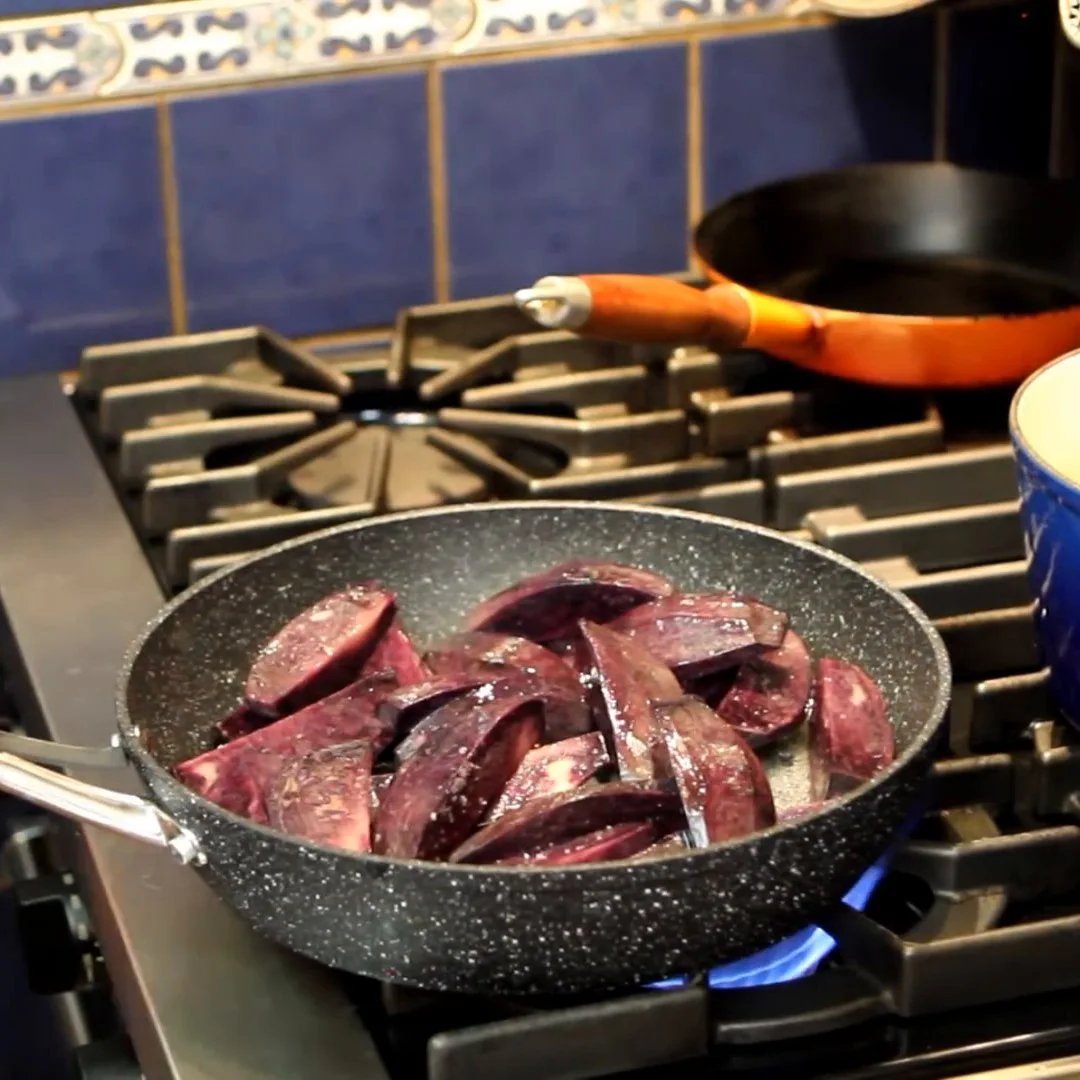 roast guinea fowl blueberry maple sauce, step 3