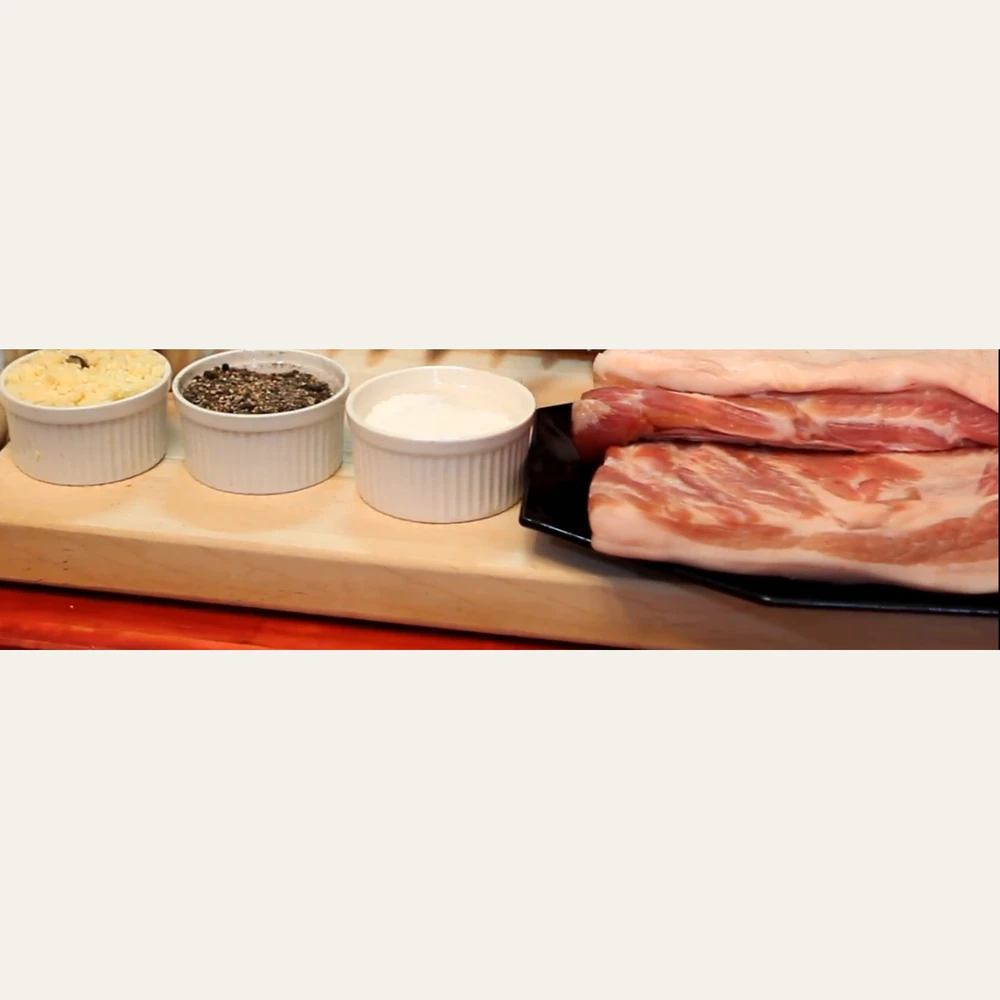 roulade porc froide ail herbes provence, ingredients