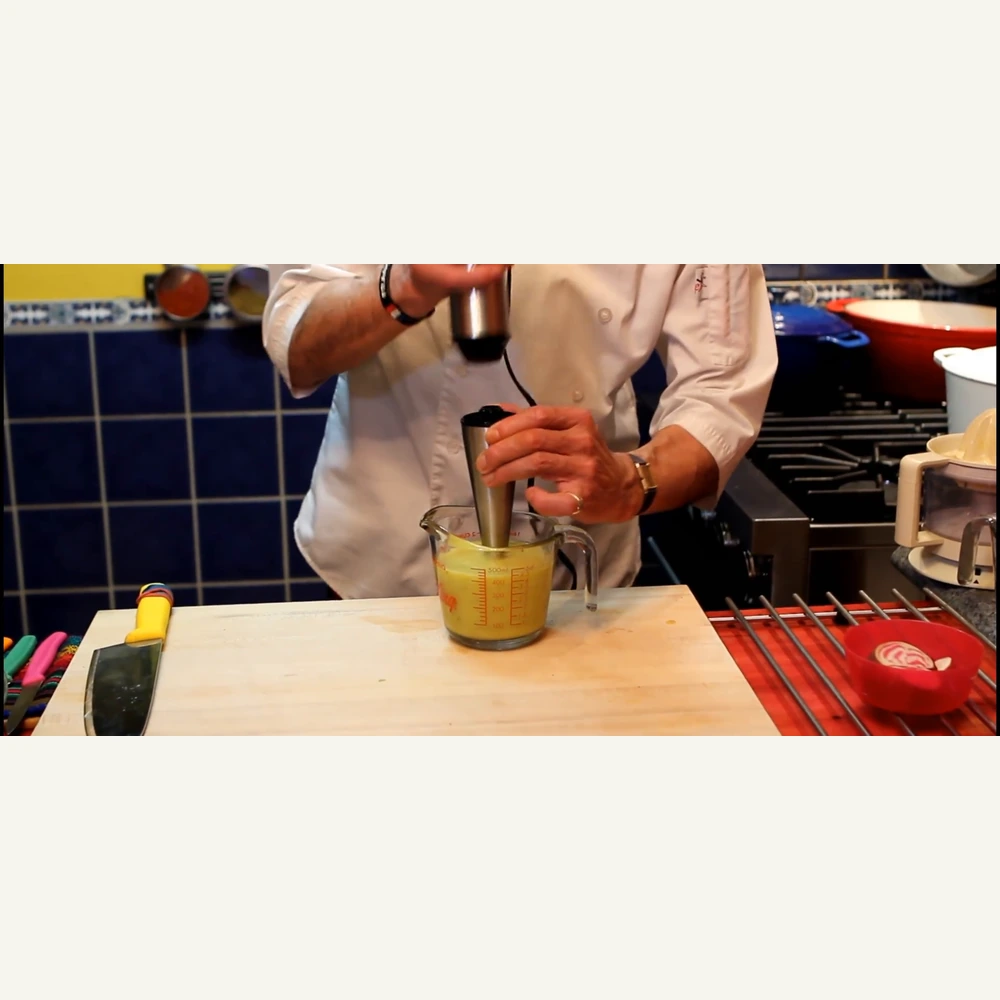 salade de choux de bruxelles crus et betterave chioggia au citron, étape 4