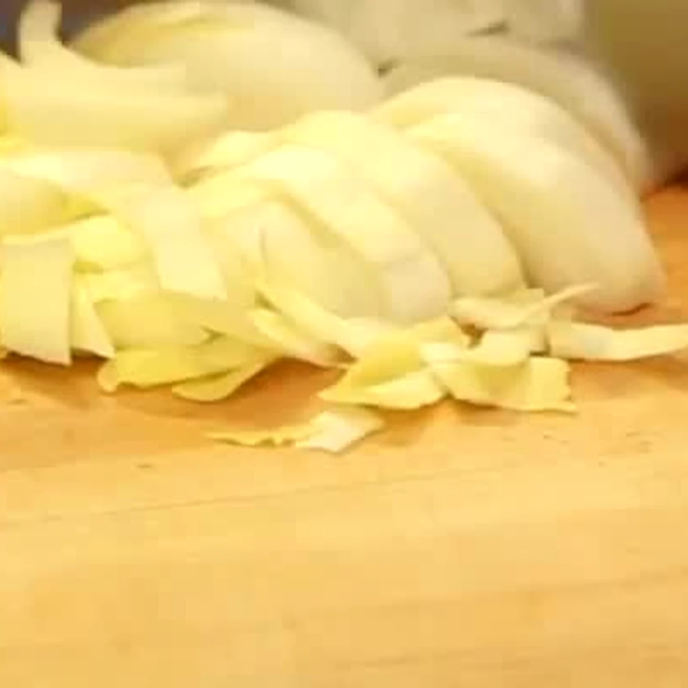 salade endives sauce rouge tomates sechees, étape 4