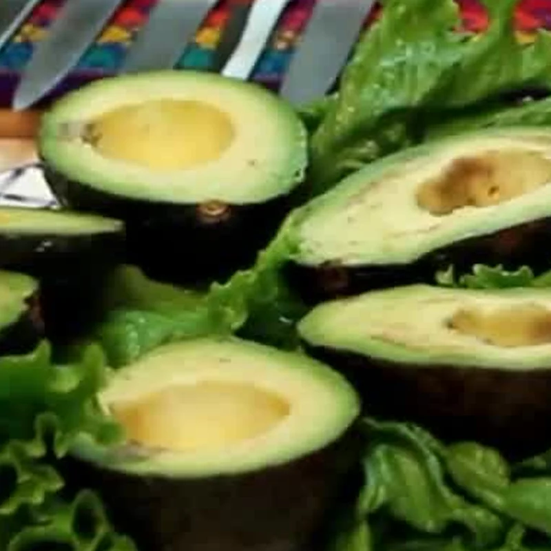 shrimp stuffed avocados spicy mayonnaise, step 2