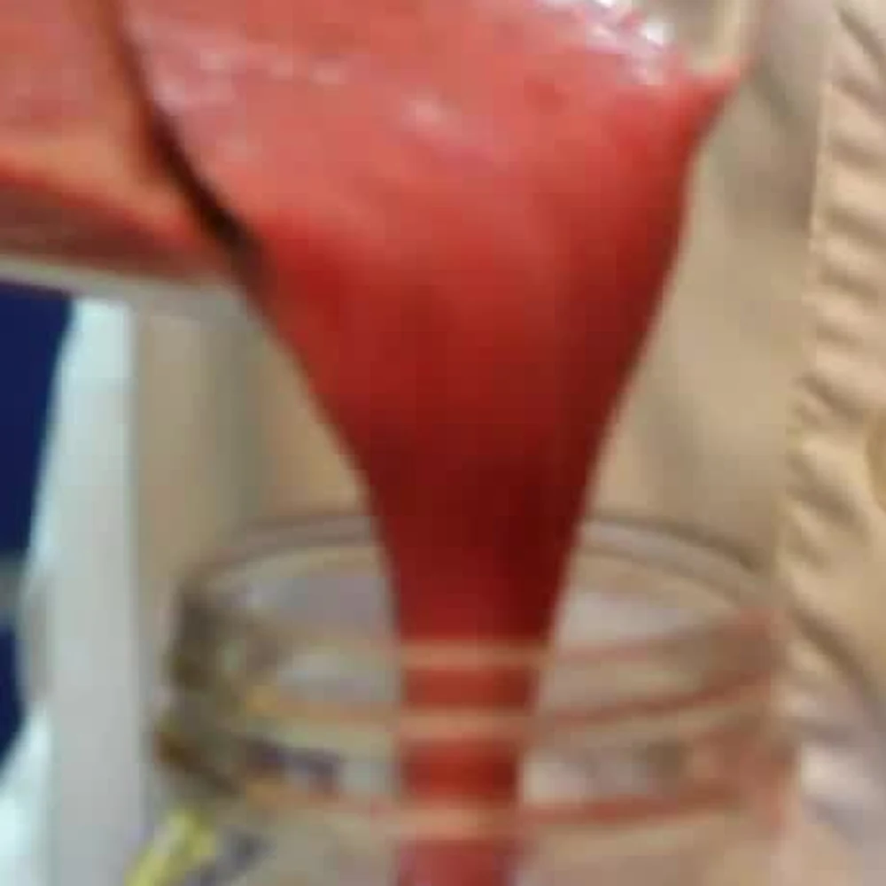 smoothie mauve bleuets mangue jus orange, &eacute;tape 4