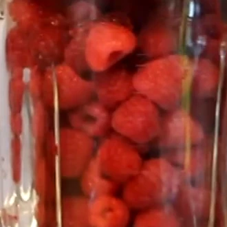 sorbet framboise maison sorbetiere, étape 2