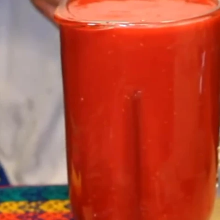 sorbet framboise maison sorbetiere, étape 4