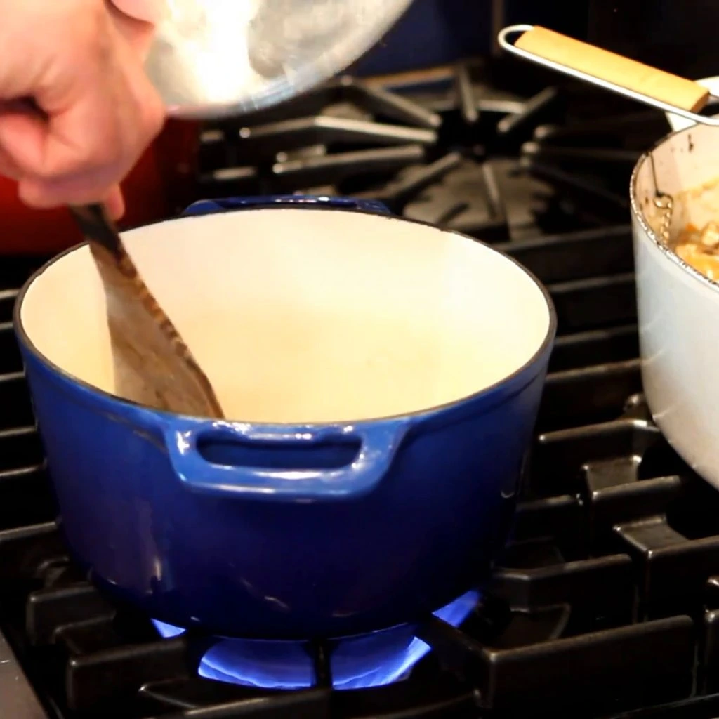 soupe courge musquee gingembre, étape 2