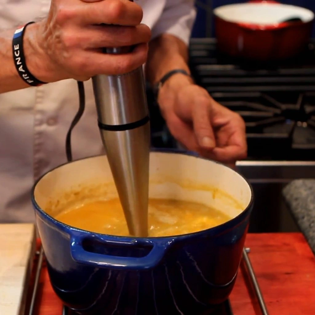 soupe courge musquee gingembre, étape 5