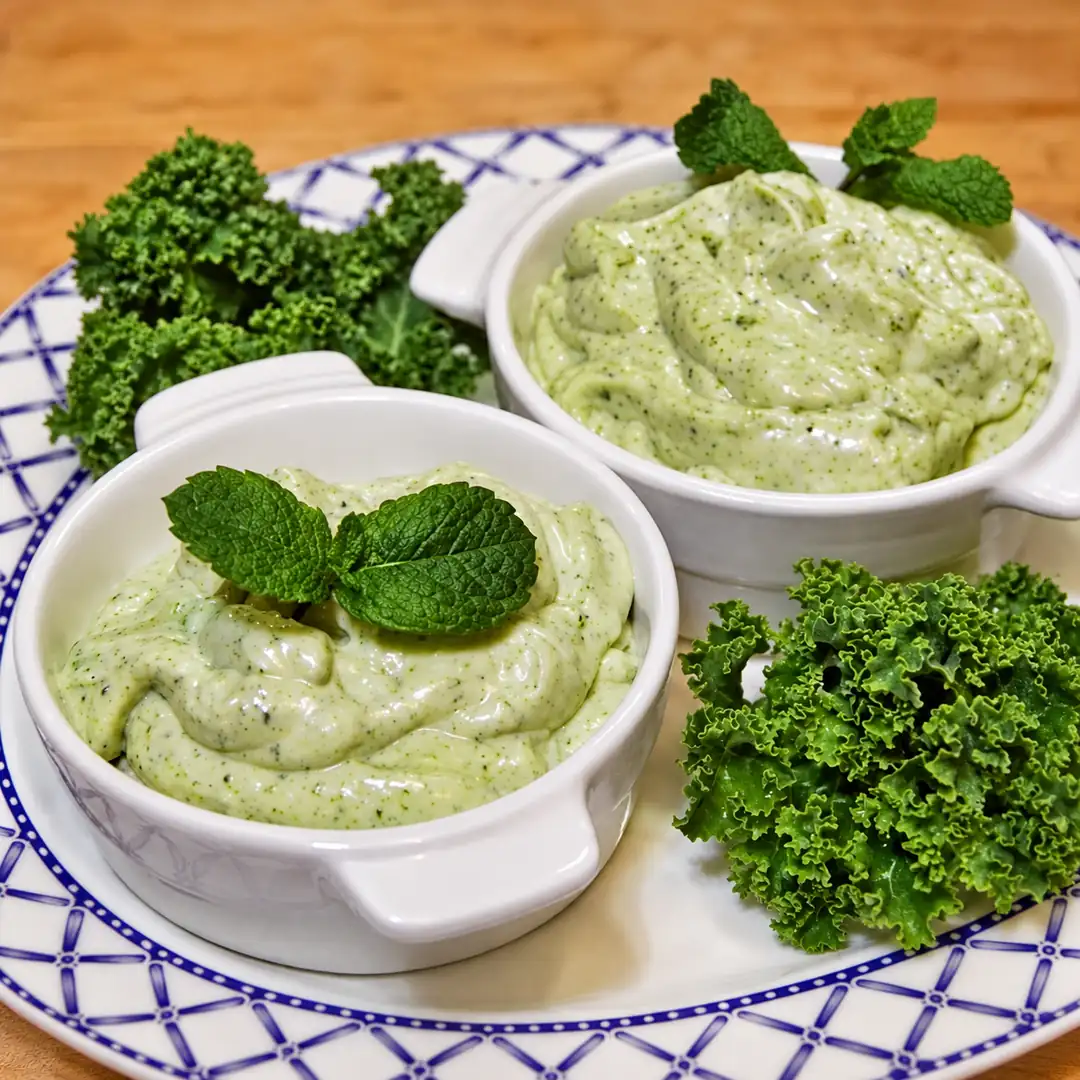 tarragon mayonnaise immersion blender, finished dish